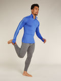 Men's Merino 200 ZoneKnit™ Long Sleeve Half Zip Thermal Top  - 3