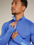 Men's Merino 200 ZoneKnit™ Long Sleeve Half Zip Thermal Top  - 7