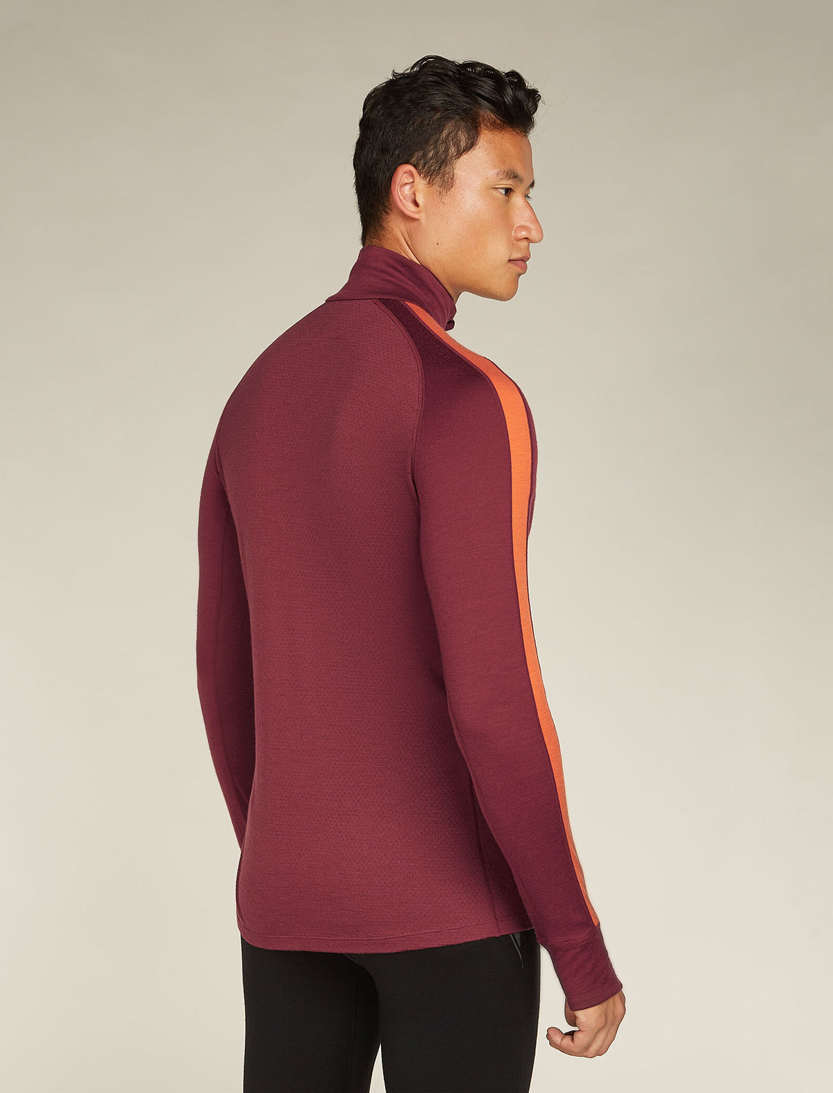 Men's Merino 200 ZoneKnit™ Long Sleeve Half Zip Thermal Top  - 2