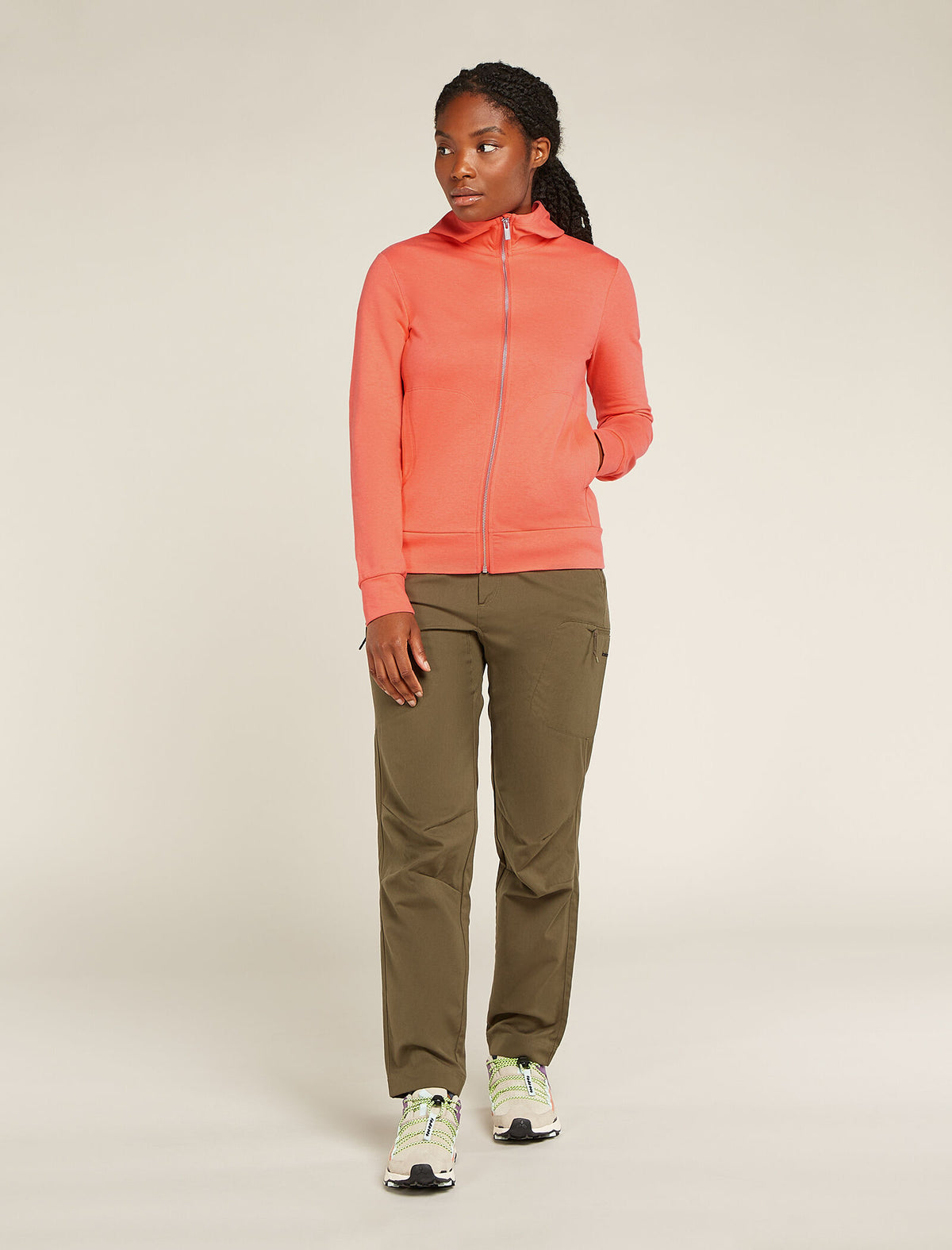 Women's Central Classic Long Sleeve Zip Hoodie  - 3