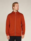 Men's Central Classic Long Sleeve Zip Hoodie Molten - 1
