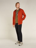 Men's Central Classic Long Sleeve Zip Hoodie Molten - 3