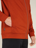 Men's Central Classic Long Sleeve Zip Hoodie Molten - 5
