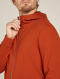 Men's Central Classic Long Sleeve Zip Hoodie Molten - 6