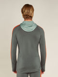 Men's Merino 200 Sonebula Long Sleeve Half Zip Thermal Hoodie  - 2