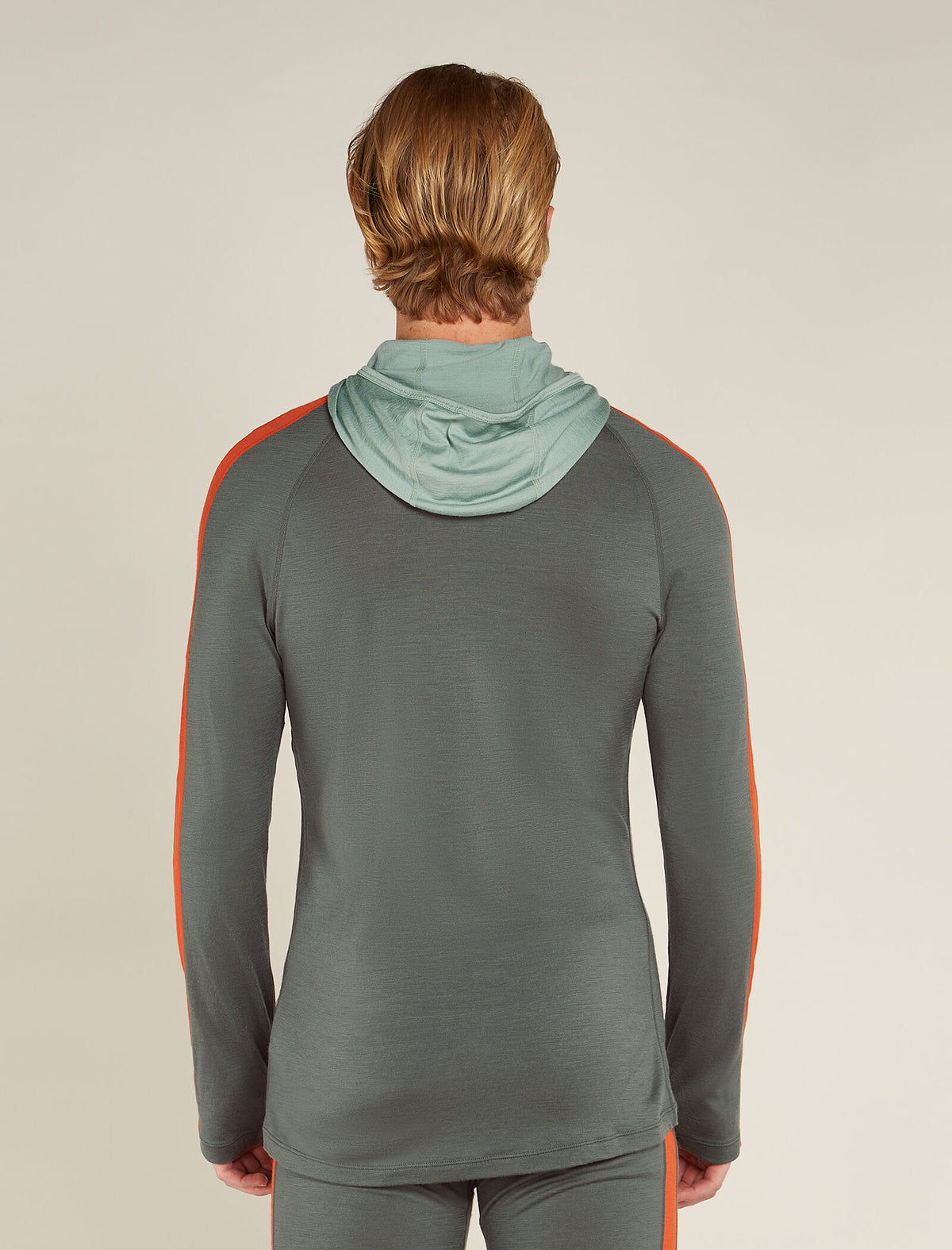 Men's Merino 200 Sonebula Long Sleeve Half Zip Thermal Hoodie  - 2