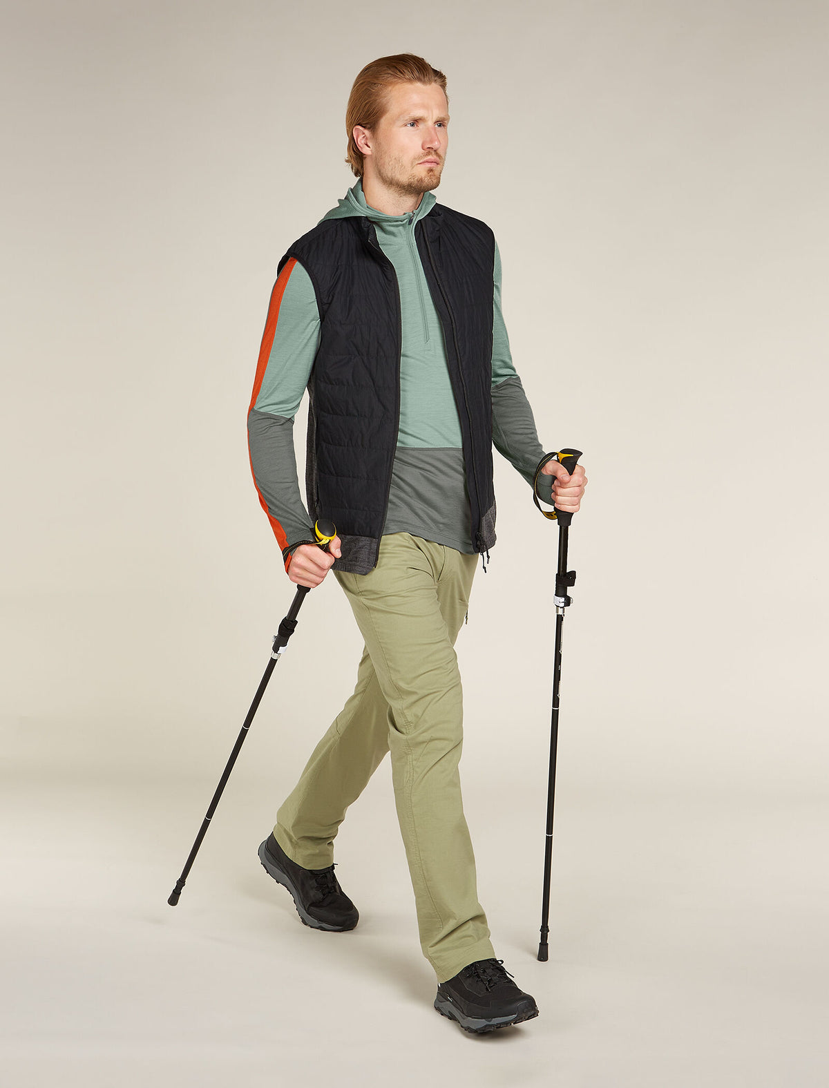 Men's Merino 200 Sonebula Long Sleeve Half Zip Thermal Hoodie  - 4