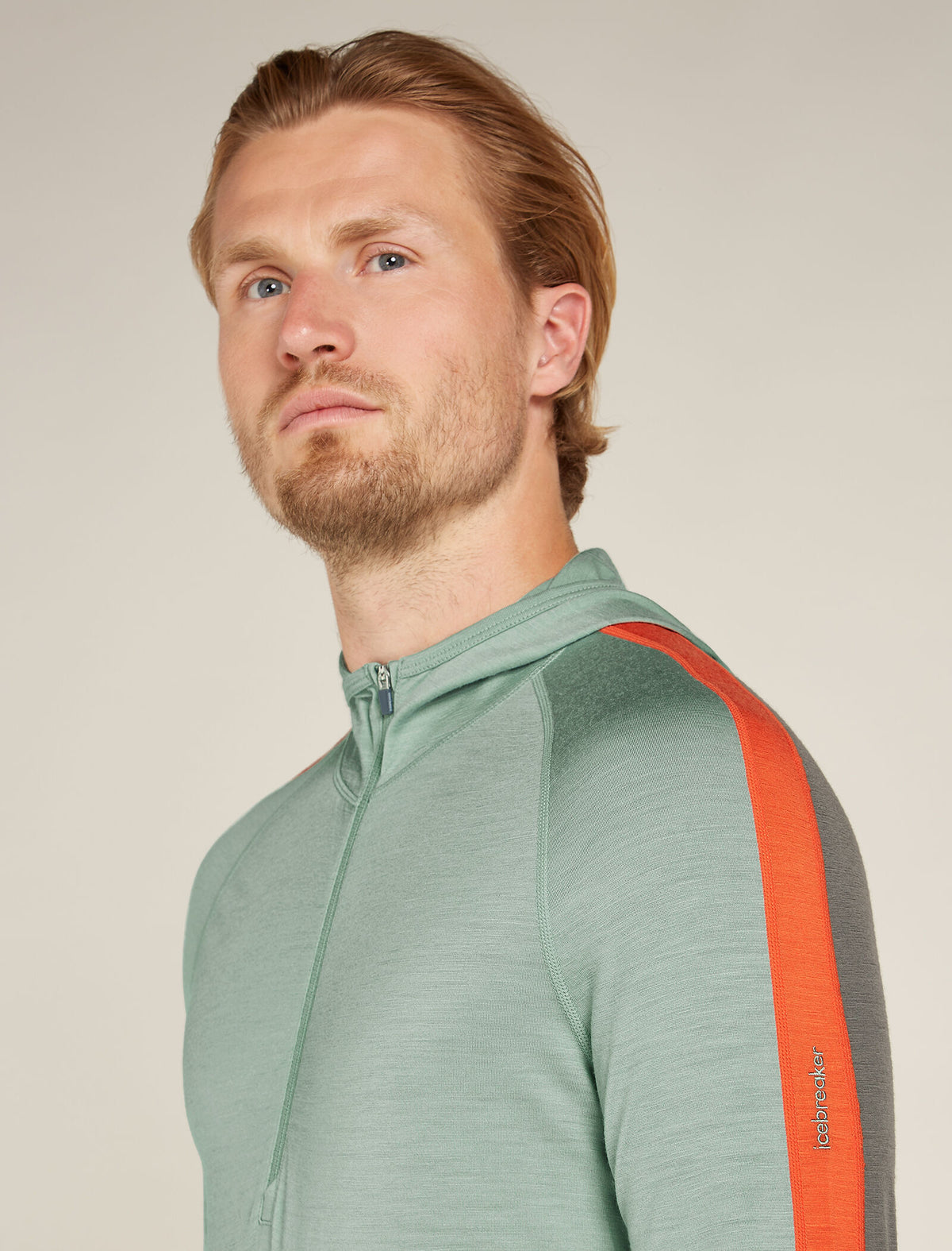 Men's Merino 200 Sonebula Long Sleeve Half Zip Thermal Hoodie  - 5