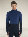 Men's Merino 200 Sonebula Long Sleeve Half Zip Thermal Hoodie  - 1