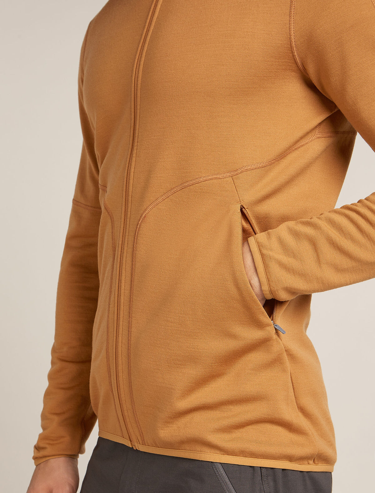 Men's Merino 560 Realfleece™ Elemental Long Sleeve Zip Hoodie Trail - 7