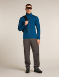 Men's Merino 560 Realfleece™ Elemental Long Sleeve Zip Jacket Atlantis - 4