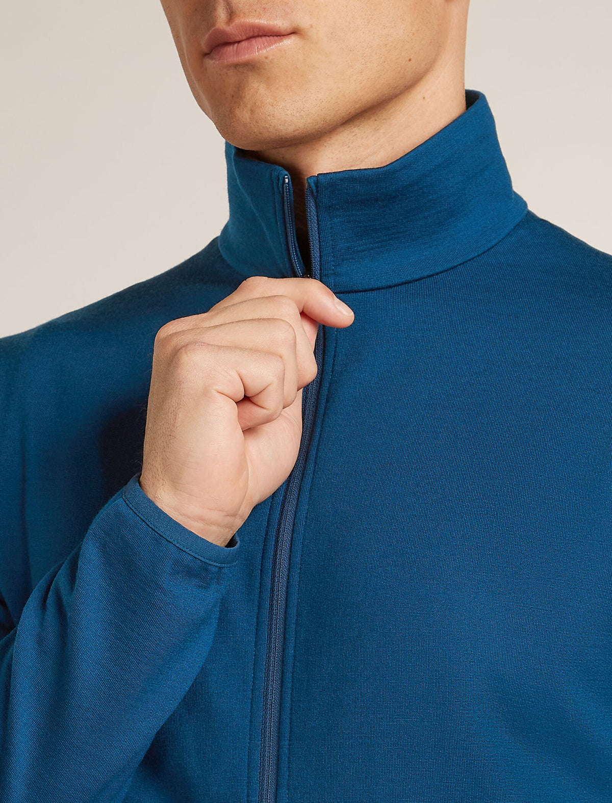 Men's Merino 560 Realfleece™ Elemental Long Sleeve Zip Jacket Atlantis - 6