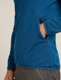 Men's Merino 560 Realfleece™ Elemental Long Sleeve Zip Jacket Atlantis - 7