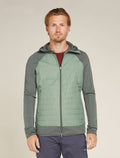 Men's Merino Blend Quantum Hybrid Long Sleeve Zip Hoodie  - 1