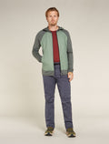 Men's Merino Blend Quantum Hybrid Long Sleeve Zip Hoodie  - 3