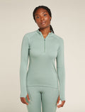 Women's 300 MerinoFine™ Polar Long Sleeve Half Zip Thermal Top  - 1