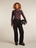 Women's 300 MerinoFine™ Polar Long Sleeve Half Zip Thermal Top Java - 4