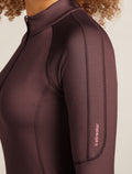 Women's 300 MerinoFine™ Polar Long Sleeve Half Zip Thermal Top Java - 7
