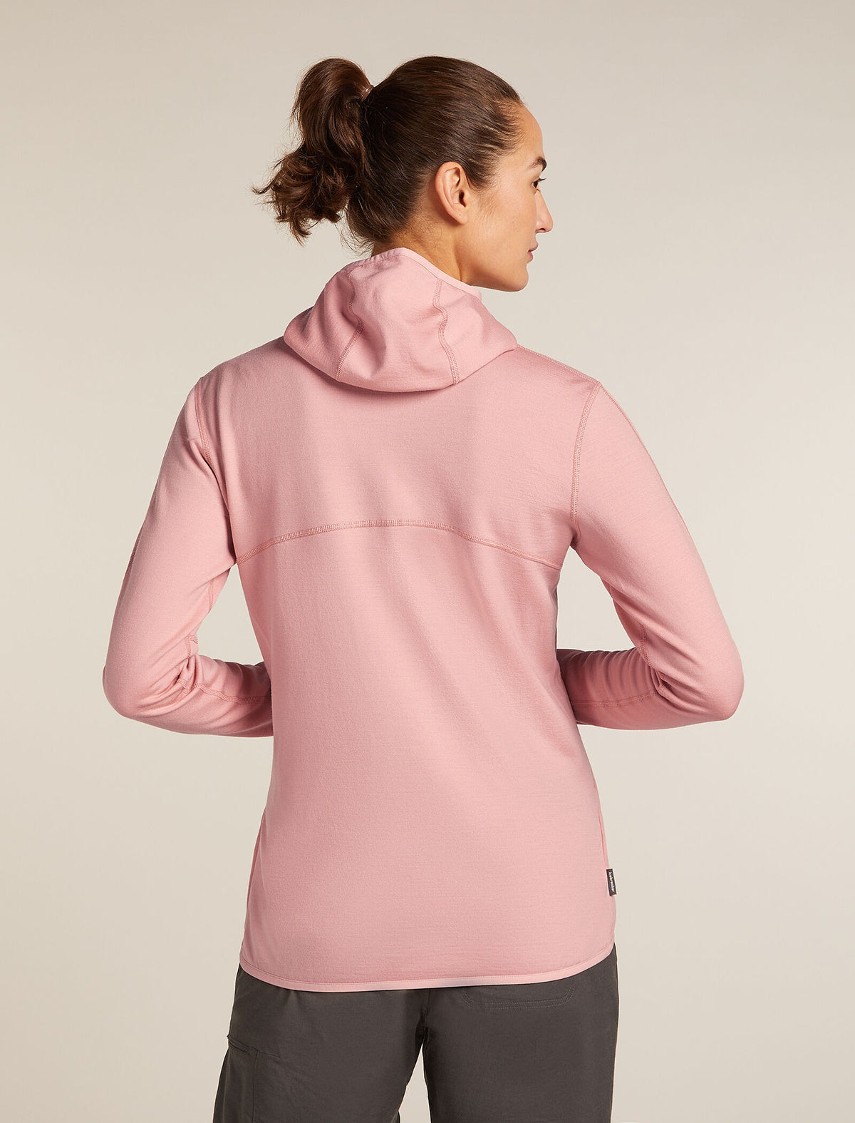 Women's Merino 560 Realfleece™ Elemental Long Sleeve Zip Hoodie Blush - 2