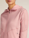 Women's Merino 560 Realfleece™ Elemental Long Sleeve Zip Hoodie Blush - 5