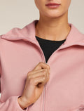 Women's Merino 560 Realfleece™ Elemental Long Sleeve Zip Hoodie Blush - 6