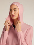 Women's Merino 560 Realfleece™ Elemental Long Sleeve Zip Hoodie Blush - 7