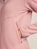 Women's Merino 560 Realfleece™ Elemental Long Sleeve Zip Hoodie Blush - 8