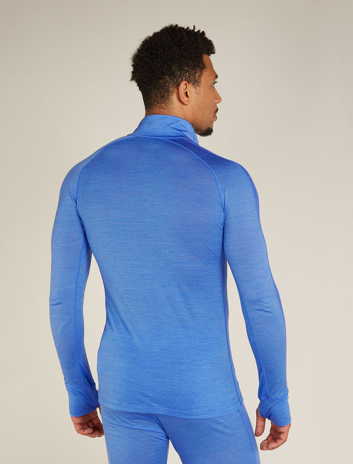 Men's Merino Blend 125 ZoneKnit™ Long Sleeve Half Zip Thermal Top  - 2