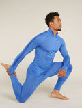 Men's Merino Blend 125 ZoneKnit™ Long Sleeve Half Zip Thermal Top  - 3