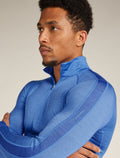 Men's Merino Blend 125 ZoneKnit™ Long Sleeve Half Zip Thermal Top  - 5