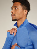 Men's Merino Blend 125 ZoneKnit™ Long Sleeve Half Zip Thermal Top  - 7