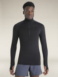 Men's Merino Blend 125 ZoneKnit™ Long Sleeve Half Zip Thermal Top  - 1