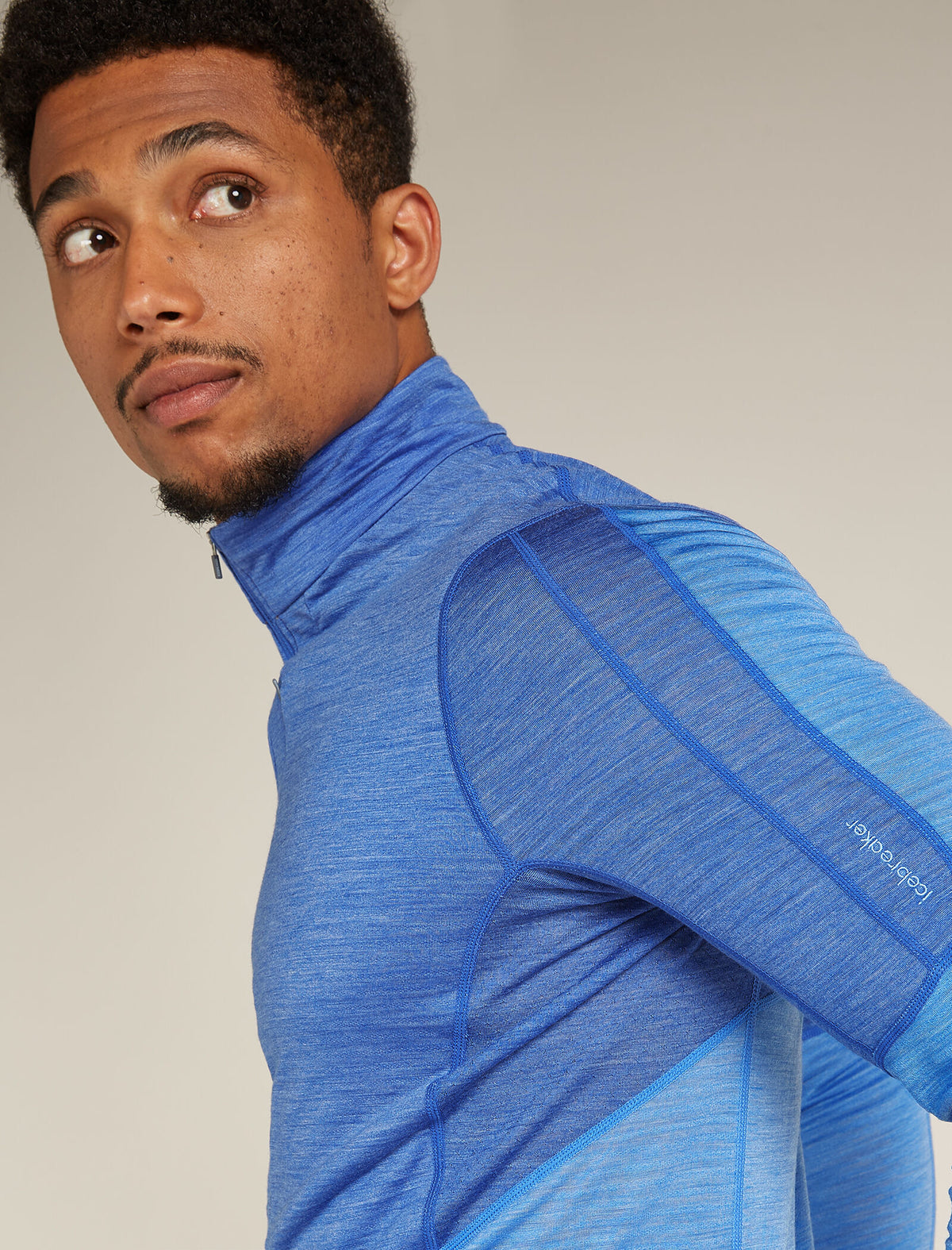 Men's Merino Blend 200 Realfleece™ Descender Long Sleeve Half Zip Top  - 5