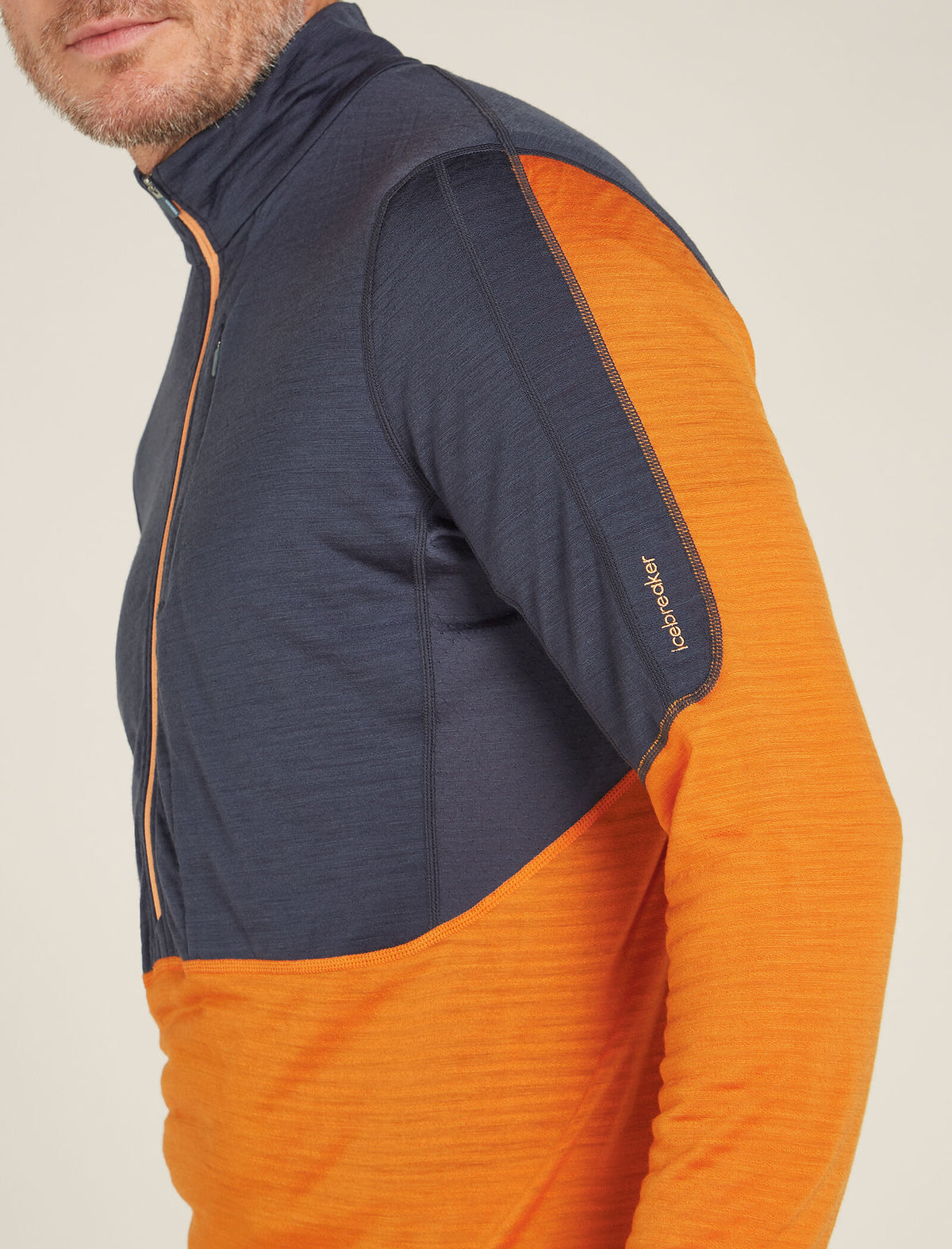 Men's Merino Blend 200 Realfleece™ Descender Long Sleeve Half Zip Top  - 5