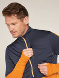 Men's Merino Blend 200 Realfleece™ Descender Long Sleeve Half Zip Top  - 9