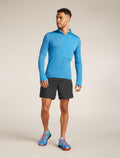 Men's Merino Blend 200 Realfleece™ Descender Long Sleeve Half Zip Top  - 4