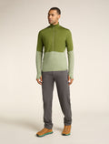 Men's Merino Blend 200 Realfleece™ Descender Long Sleeve Half Zip Top  - 4