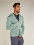 Men's Merino Blend 200 Realfleece™ Descender Long Sleeve Zip Hoodie  - 1
