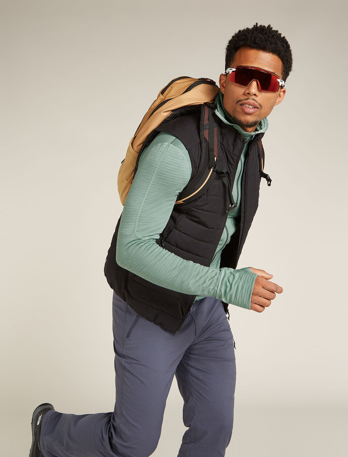 Men's Merino Blend 200 Realfleece™ Descender Long Sleeve Zip Hoodie  - 4