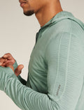 Men's Merino Blend 200 Realfleece™ Descender Long Sleeve Zip Hoodie  - 5
