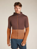 Men's Merino Blend 200 Realfleece™ Descender Long Sleeve Zip Hoodie  - 1