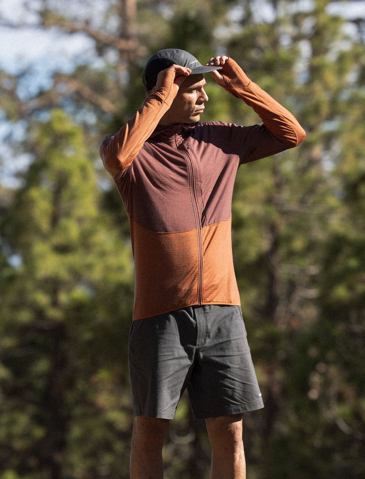 Men's Merino Blend 200 Realfleece™ Descender Long Sleeve Zip Hoodie  - 5