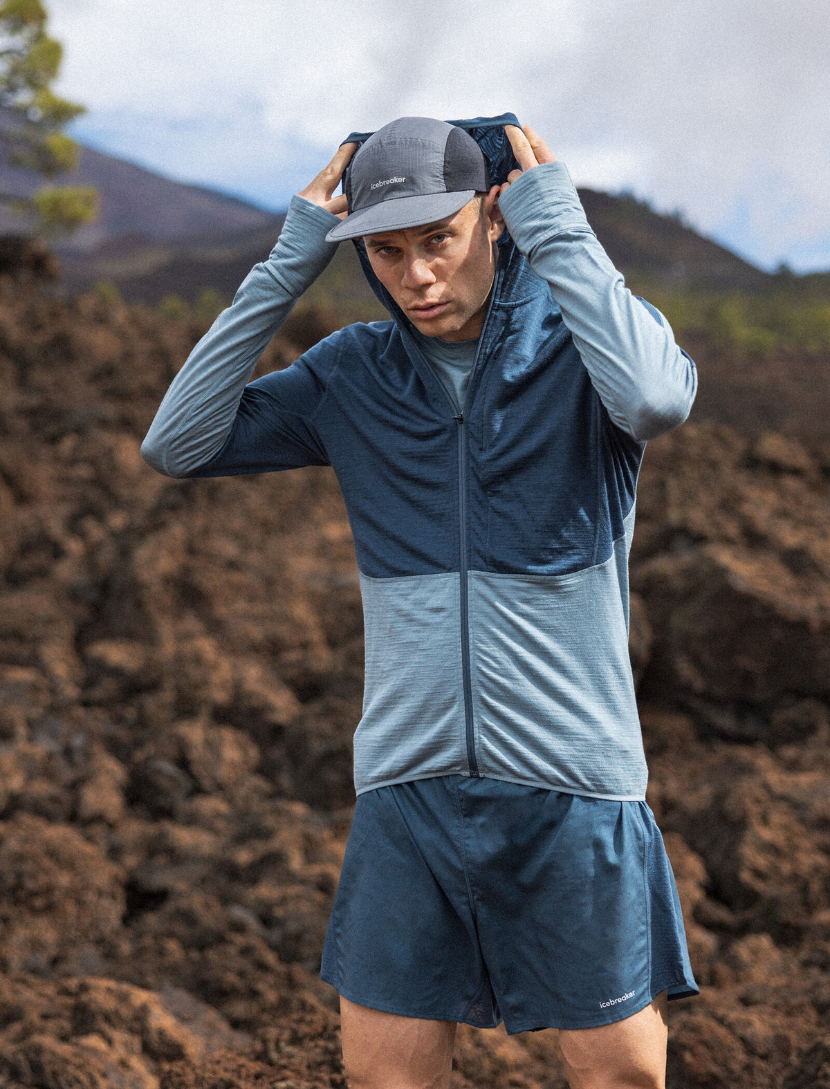Men's Merino Blend 200 Realfleece™ Descender Long Sleeve Zip Hoodie  - 5