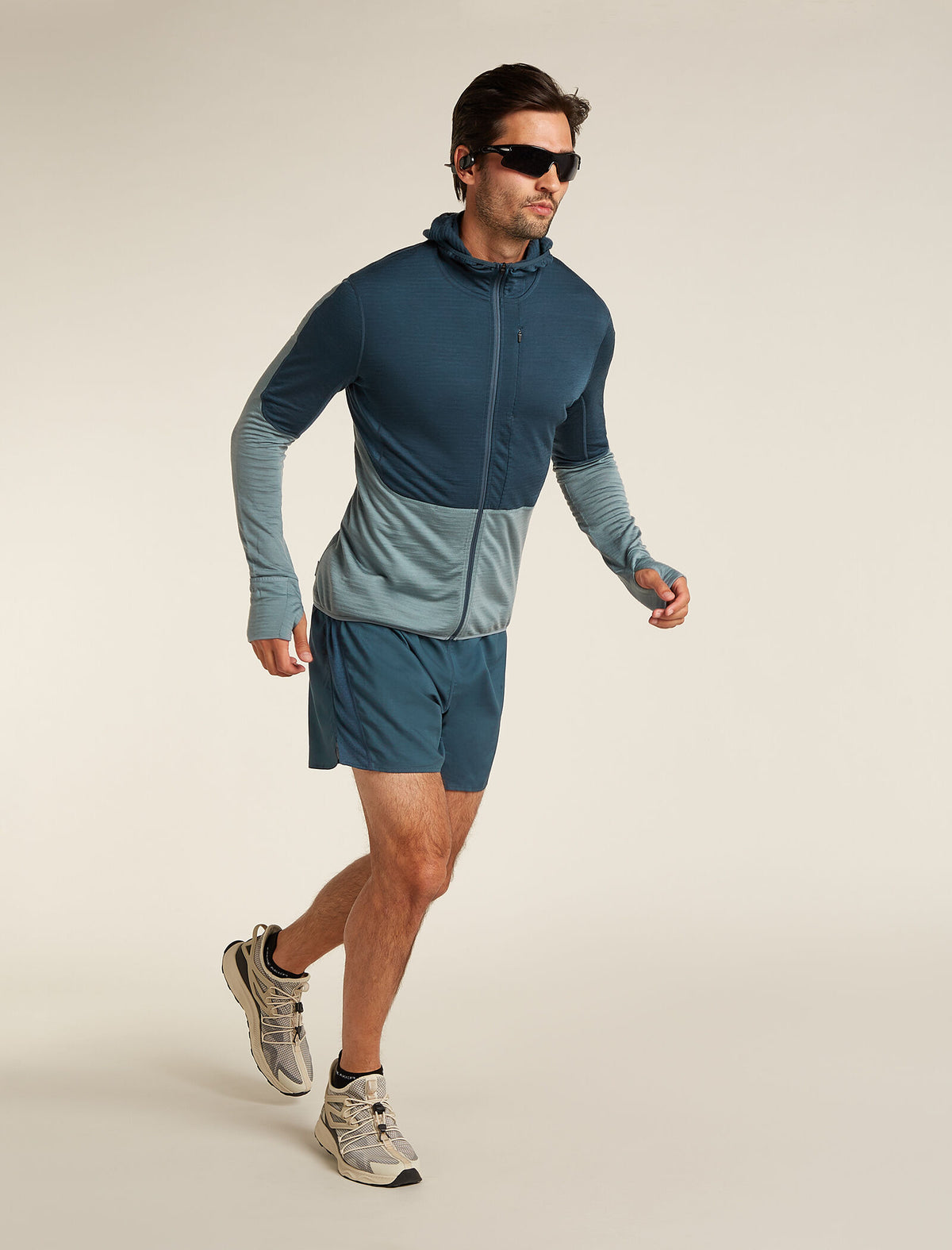 Men's Merino Blend 200 Realfleece™ Descender Long Sleeve Zip Hoodie  - 4