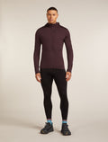 Men's Merino Blend 200 Realfleece™ Descender Long Sleeve Zip Hoodie Java - 3