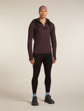 Men's Merino Blend 200 Realfleece™ Descender Long Sleeve Zip Hoodie Java - 4