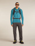 Men's Merino 260 Quantum Long Sleeve Zip Hoodie Topaz - 4