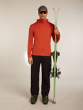 Men's Merino 260 Quantum Long Sleeve Zip Hoodie Agate - 4