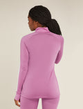 Women's Merino Blend 125 ZoneKnit™ Long Sleeve Half Zip Thermal Top  - 2