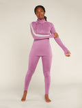 Women's Merino Blend 125 ZoneKnit™ Long Sleeve Half Zip Thermal Top  - 3